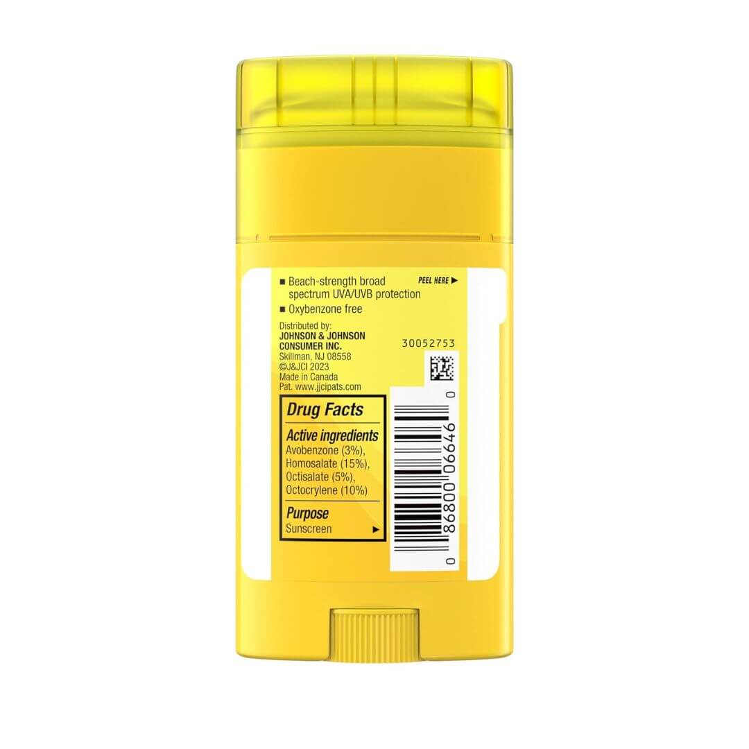 Neutrogena Kids Beach Defense SPF 60+ Water + Sun Protection Sunscreen Stick 42g,086800066460