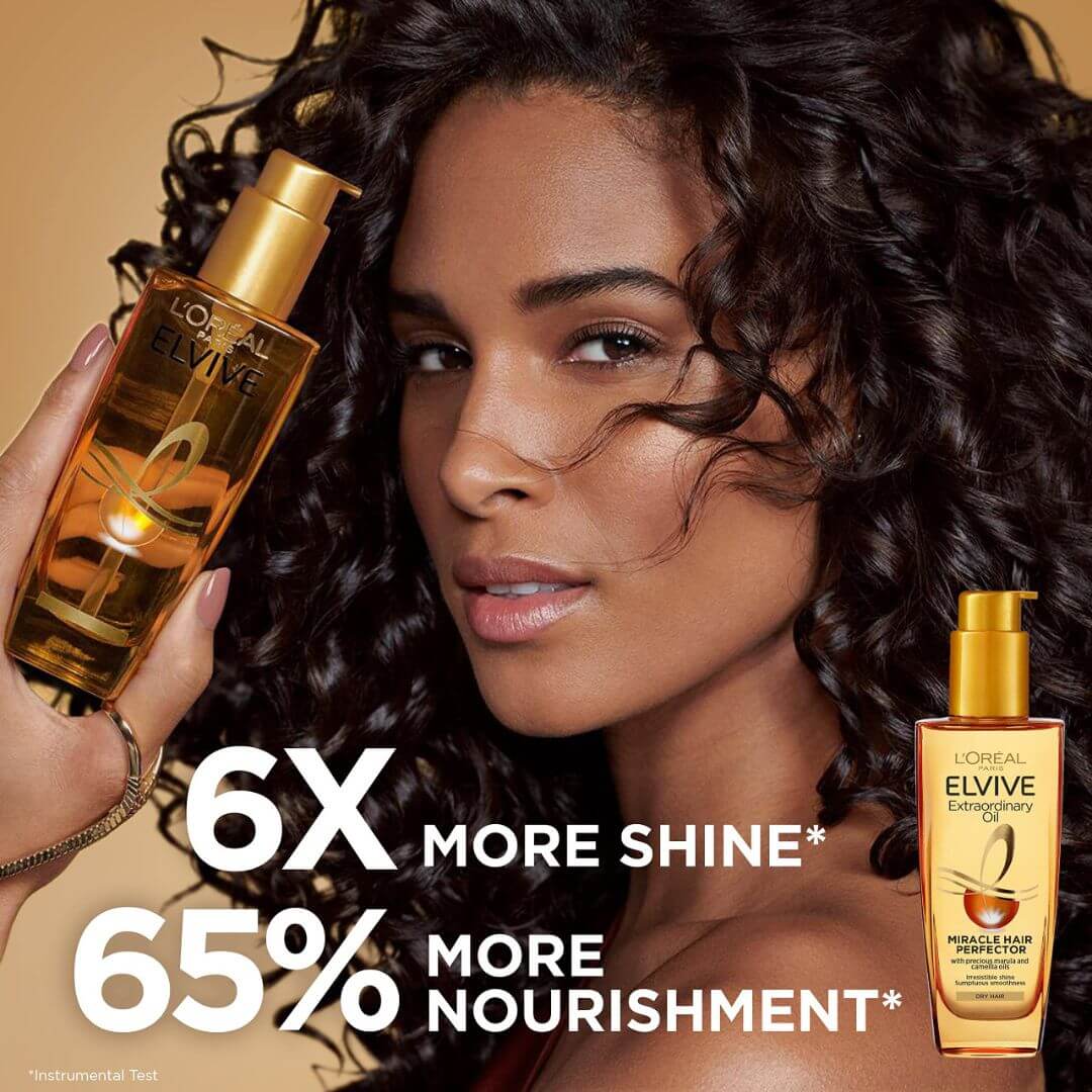 L'Oreal Paris Elvive Extraordinary Oil For All Hair Types 100ml,3600522215899