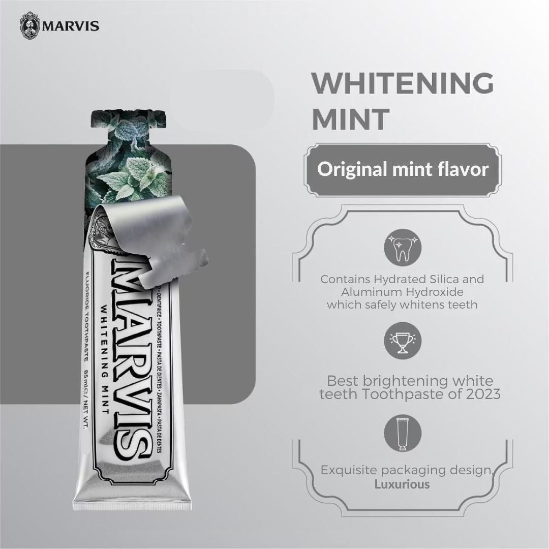 Marvis Whitening Mint Toothpaste,8004395110322