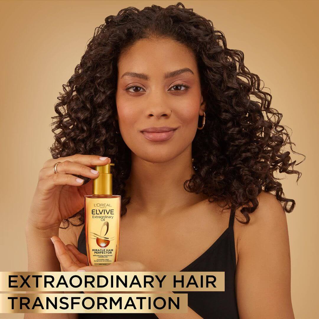 L'Oreal Paris Elvive Extraordinary Oil For All Hair Types 100ml,3600522215899