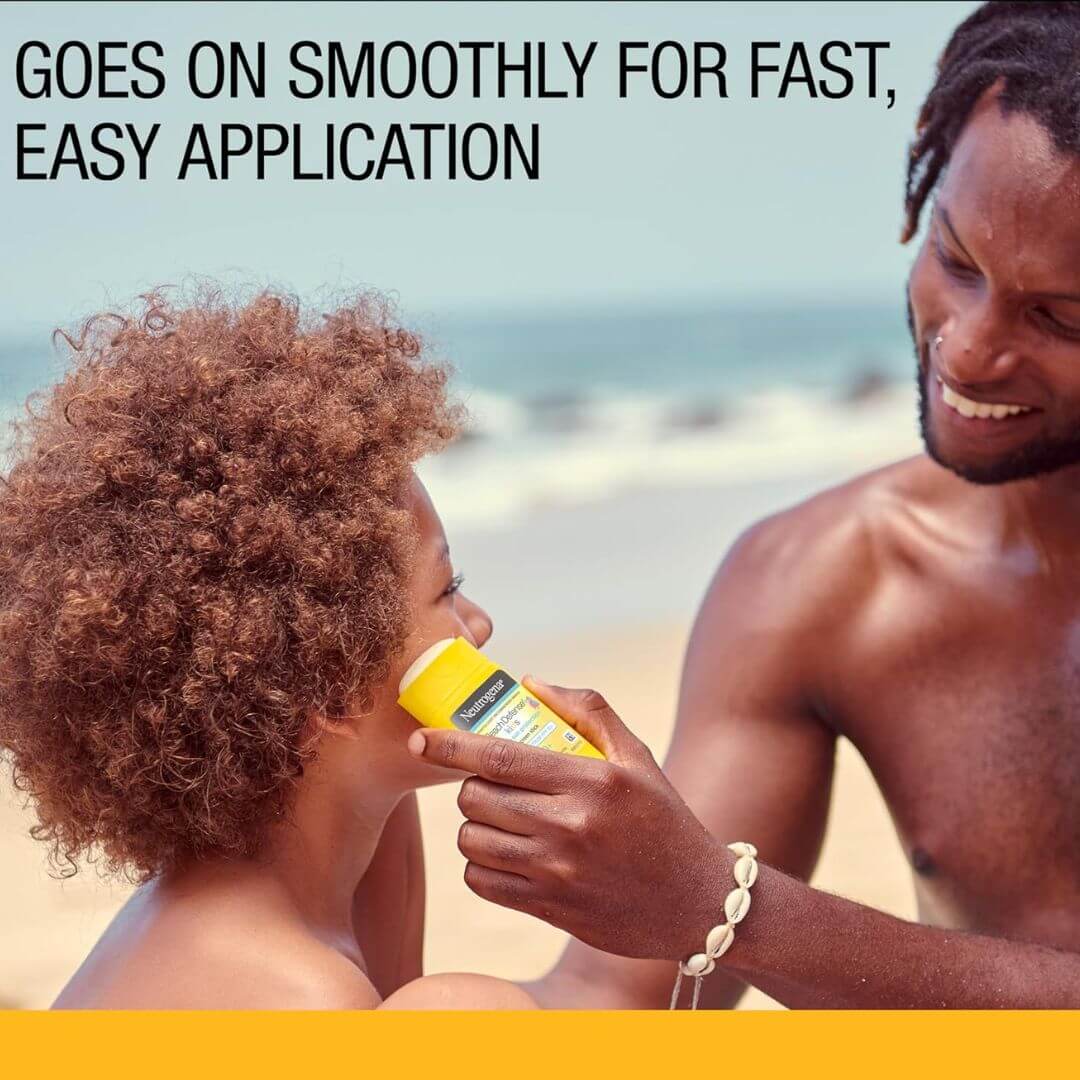 Neutrogena Kids Beach Defense SPF 60+ Water + Sun Protection Sunscreen Stick 42g,086800066460