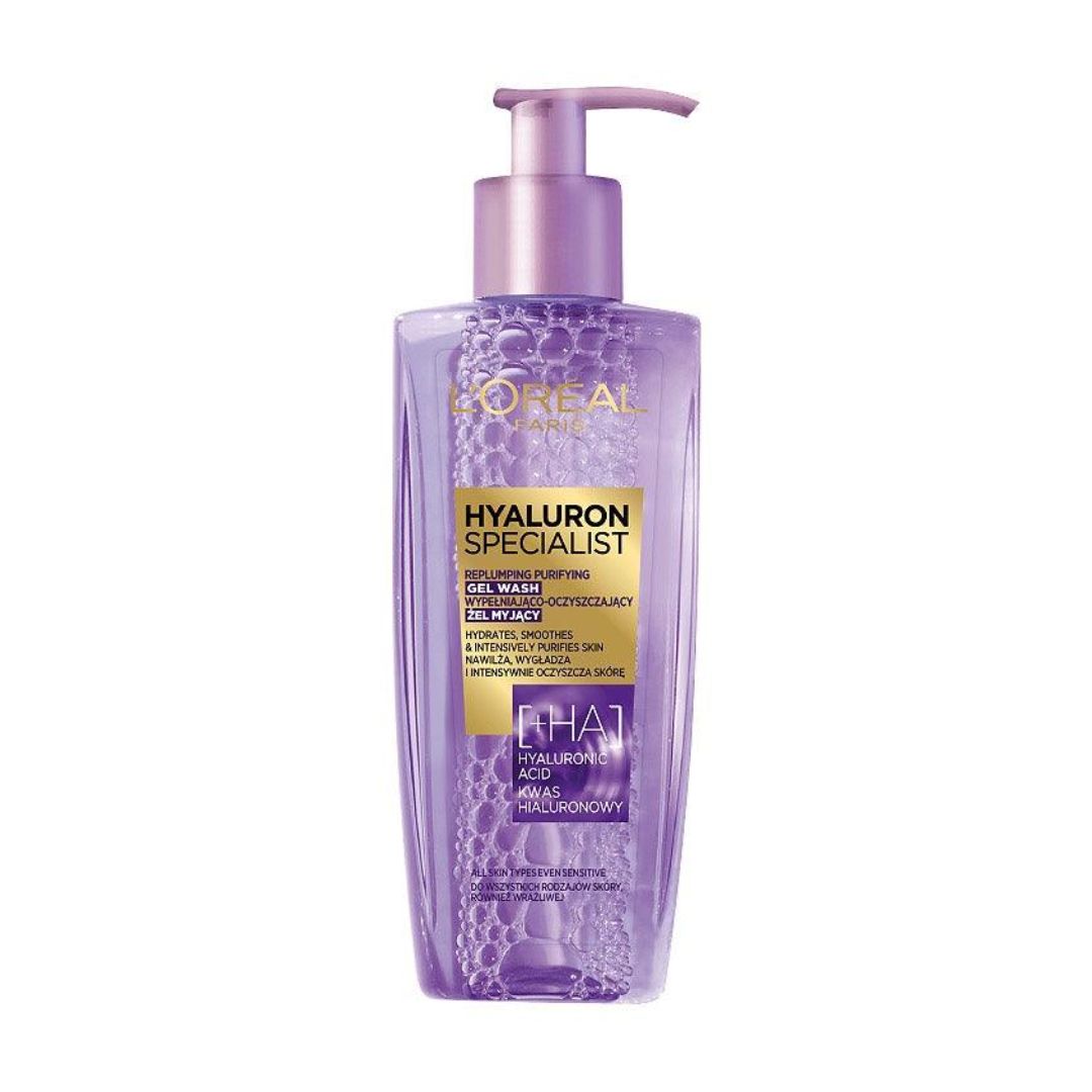 L'Oreal Paris Hyaluron Specialist [+HA] Hyaluronic Acid Replumping Purifying Gel Face Wash 200ml