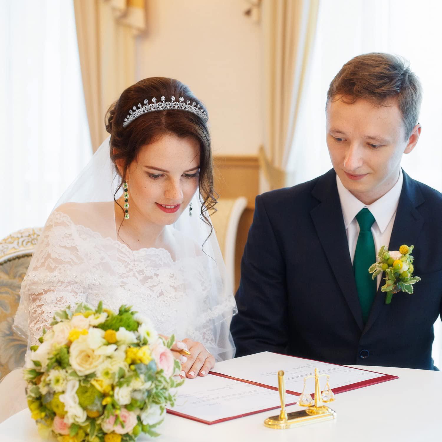 Lovelyshop Ribbon Shape Crystal Princess Bridal Alloy Tiara For Younger Woman In Party Wedding Quinceanera,