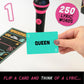 Lucky Egg Grab the Mic Karaoke Game, 2–10 Players, 8+, Family Singing Game with 250 Lyrics & 125 Cards, Party Game Gift