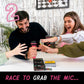 Lucky Egg Grab the Mic Karaoke Game, 2–10 Players, 8+, Family Singing Game with 250 Lyrics & 125 Cards, Party Game Gift