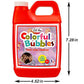 Lulu Home Bubble Solution 33.8 oz Refill for Bubble Toys and Machines Makes 2.5 Gallons