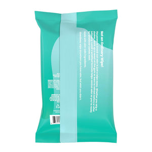 Lume Acidified Deodorant Wipes, 24-Hour Odor Control, Aluminum-Free, Baking Soda-Free, Skin-Loving, Cool Cucumber, 45 Count, Pack of 2