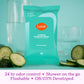 Lume Acidified Deodorant Wipes, 24-Hour Odor Control, Aluminum-Free, Baking Soda-Free, Skin-Loving, Cool Cucumber, 45 Count, Pack of 2
