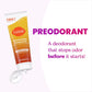 Lume Lume Whole Body Deodorant - Invisible Cream Tube - 72 Hour Odor Control - Aluminum Free, Baking Soda Free, Skin Safe - 3.0 Ounce (Toasted Coconut)