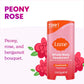 Lume Lume Whole Body Deodorant - Smooth Solid Stick - 72 Hour Odor Control - Aluminum Free, Baking Soda Free And Skin Safe - 2.6 Ounce (Pack Of 2) (Peony Rose)