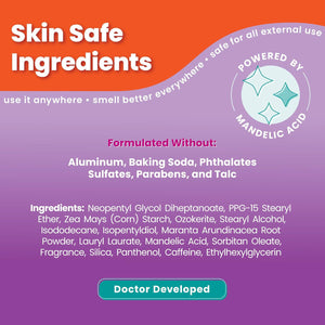 Lume Lume Whole Body Deodorant - Smooth Solid Stick - 72 Hour Odor Control - Aluminum Free, Baking Soda Free And Skin Safe - 2.6 Ounce (Pack Of 2) (Lavender Sage)