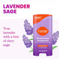 Lume Lume Whole Body Deodorant - Smooth Solid Stick - 72 Hour Odor Control - Aluminum Free, Baking Soda Free And Skin Safe - 2.6 Ounce (Pack Of 2) (Lavender Sage)