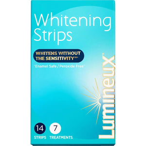 Lumineux Lumineux Teeth Whitening Strips 7 Treatments - Enamel Safe - Whitening Without The Sensitivity - Dentist Formulated And Certified Non-Toxic