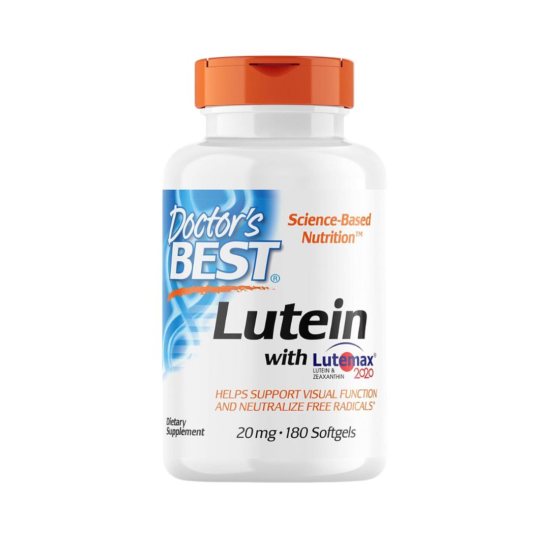 Doctor's Best Lutein 20mg 180 Softgels