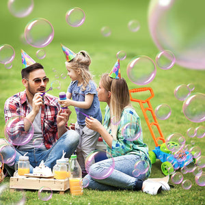 Lydaz Bubble Lawn Mower for Toddlers Outdoor Push Toy with Blower for Boys Age 1 2 3