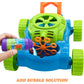 Lydaz Bubble Lawn Mower for Toddlers Outdoor Push Toy with Blower for Boys Age 1 2 3