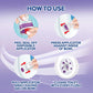 Lysol Lavender Fields Scent Click Gel Automatic Toilet Bowl Cleaner (Pack Of 6) 5g Each