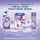 Lysol Click Gel Automatic Toilet Bowl Cleaner, Lavender Fields, 6 Applicators, Pack of 1