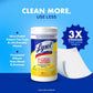 Lysol Disinfecting Wipes Bundle, Home, Apartment & Dorm Essentials, Multi-Surface Cleaning Wipes, Lemon & Lime Sanitizing Wipes, 80 Count