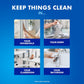 Lysol Disinfecting Wipes Bundle, Multi-Surface Cleaning Supplies for Home, Dorm, Travel, Multi-Scent, Household Disinfectant Wipes, 80 Count Each, 4 Items