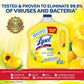 Lysol Multi-Surface Cleaner, Sanitizing & Disinfecting, Sparkling Lemon & Sunflower Essence, 90oz