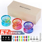 MAGICYOYO Crystal Yoyo K2 Pack Of 3, Professional Responsive Yoyo For Kids Beginner, Dual Purpose Yoyos Replacement Unresponsive Bearing For Adults/Advanced+18 Strings+Remover Tool (Crystal Gradient),