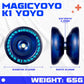 MAGICYOYO K1 Plus& K2 Responsive Yoyo For Kids, Professional Yoyos 2 Pack, Dual Purpose Plastic Yoyo With Unresponsive Yoyo Bearing For Adults/Advancer+12 Yoyo Strings+2 Holes Yoyo Storage Case,