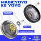 MAGICYOYO K1 Plus& K2 Responsive Yoyo For Kids, Professional Yoyos 2 Pack, Dual Purpose Plastic Yoyo With Unresponsive Yoyo Bearing For Adults/Advancer+12 Yoyo Strings+2 Holes Yoyo Storage Case,