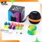 MAGICYOYO K2 Responsive Yoyo For Kids, Professional Yoyo For Beginner, Dual Purpose Yo-yo Replacement Unresponsive Bearing For Adults/Advanced+12 Yo Yo Strings+Bearing Remover (Yellow Green Gradient),