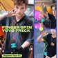 MAGICYOYO Professional Pack Of 2 Yoyos V3+K2, Responsive Yoyo For Kids Beginner, Dual Purpose Trick Yoyo With Unresponsive Yoyo Bearing For Adults/Advanced+Extra Yo-yo Case + 12 Yoyo Strings,