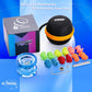 MAGICYOYO Professional Crystal Yoyo K2, Responsive Yoyo For Kids, Plastic Yoyo Professional Beginner Yo Yo With Unresponsive Yoyo Bearing For Intermediate + 12 Yo-yo Strings+Yo Yo Bag (Crystal Blue),