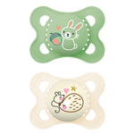MAM Day And Night Pacifiers, Glow In The Dark Pacifier For Breastfed Babies, 0-6 Months, Unisex,