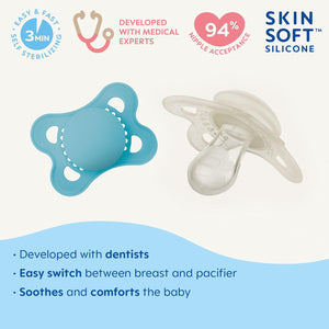 MAM Original Matte Baby Pacifier, 0-6 Months, 4 Count,Does not Apply