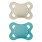 MAM Original Matte Baby Pacifier, 0-6 Months, 4 Count,Does not Apply