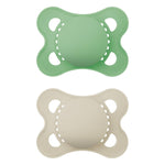MAM Original Matte Baby Pacifier, 0-6 Months, 4 Count,Does not Apply