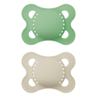 MAM Original Matte Baby Pacifier, 0-6 Months, 4 Count,Does not Apply