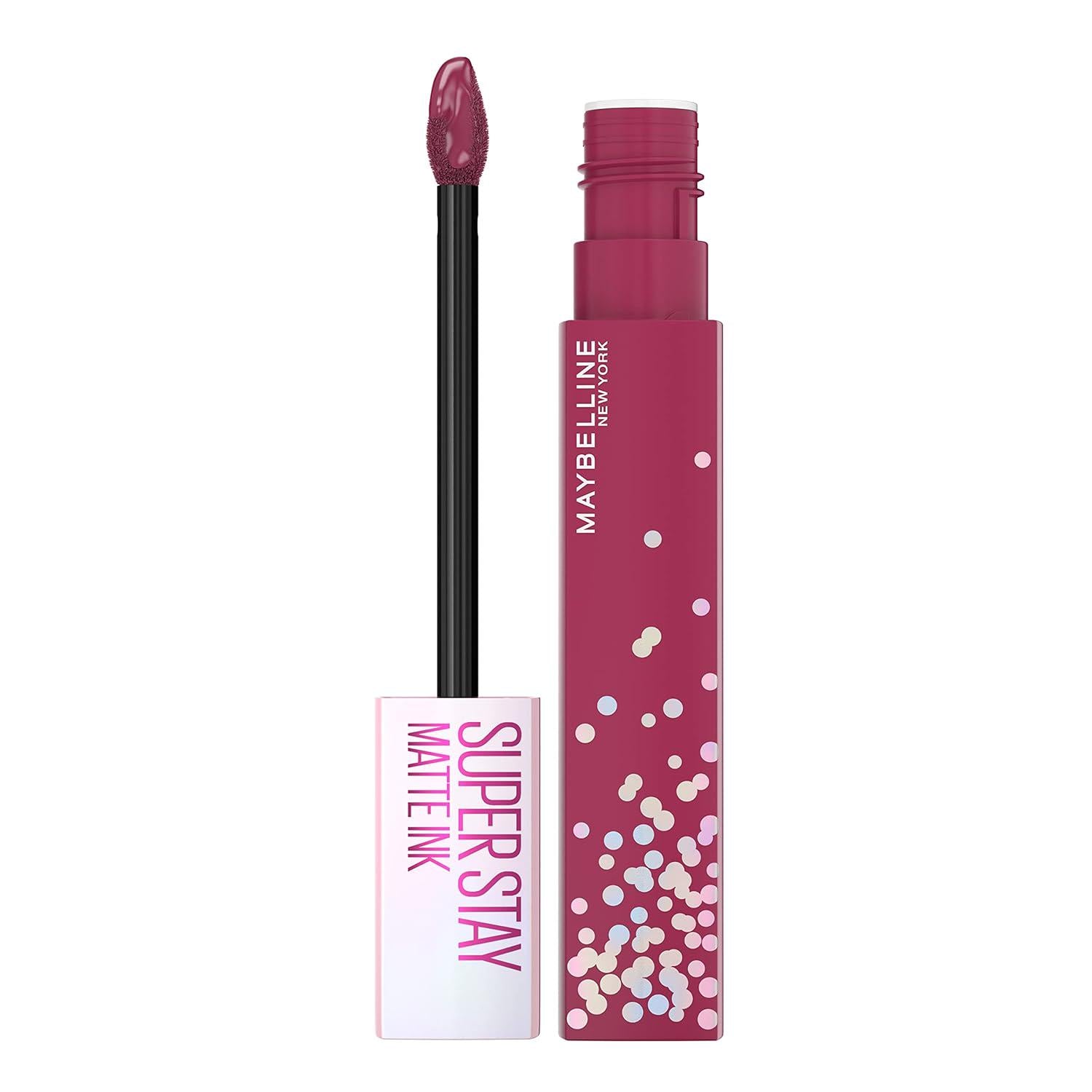 Maybelline Super Stay Matte Ink Liquid Lipstick Makeup, Long Lasting High Impact Color, Up To 16H Wear, Composer, Cherry Brown, 1 Count,Does not Apply