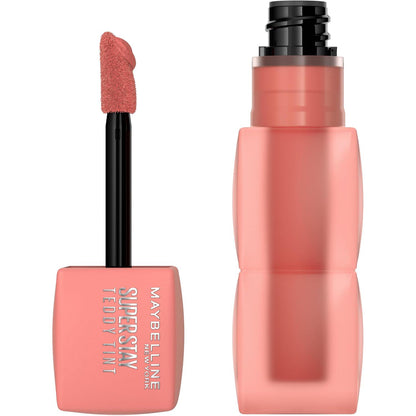 MAYBELLINE MAYBELLINE Super Stay Teddy Lip Tint, Long Lasting Matte Lipstick For Up To 12HR Wear, Current Mood, 1 Count