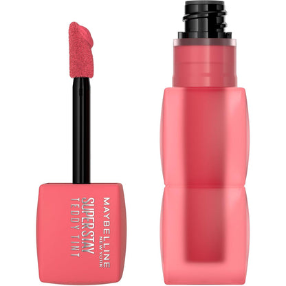 MAYBELLINE MAYBELLINE Super Stay Teddy Lip Tint, Long Lasting Matte Lipstick For Up To 12HR Wear, Petalcore, 1 Count