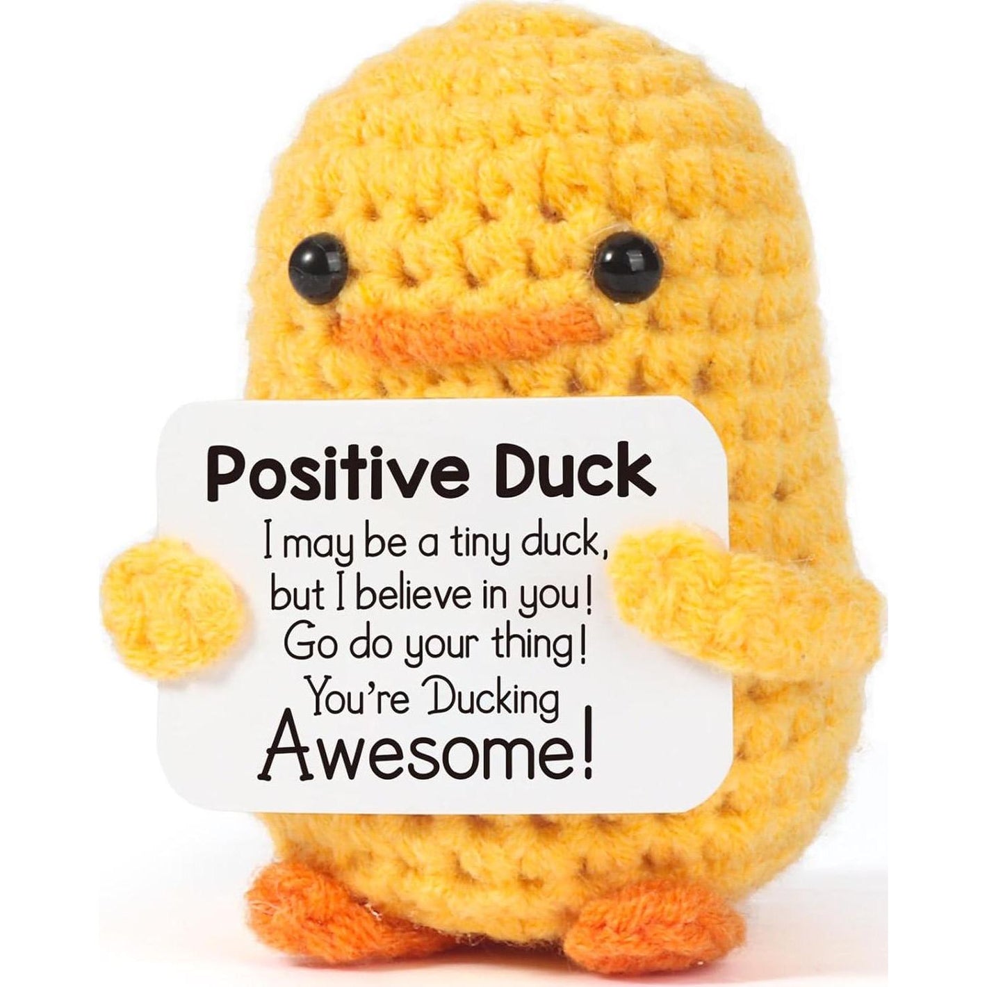 MBL Mini Duck & Nugget Gifts, 6-Pack Funny Inspirational Birthday Gifts for Women, Coworkers, Men & Friends