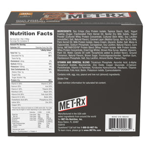 MET-Rx Big 100 Colossal Protein Bars, Vanilla Caramel Churro Flavor, 9-Count, Meal Replacement Bars with 30g Protein