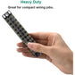 MILAPEAK 10pcs (5 Sets) 12 Positions Dual Row 600V 15A Screw Terminal Strip Blocks With Cover + 400V 15A 12 Positions Pre-Insulated Terminals Barrier Strip (Black And Red),