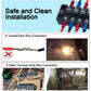 MILAPEAK Terminal Block And Strip - 6 Sets 8/10/12 Positions 600V 25A Dual Row Wire Screw Terminal Strip Block With Cover + 400V 25A Pre-Insulated Terminals Barrier Strips Jumpers (Black And Red),
