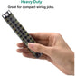 MILAPEAK Terminal Block And Strip - 5pcs 12 Positions 600V 15A Dual Row Screw Terminal Strip With Cover + 10pcs 400V 15A 12 Positions Pre-Insulated Terminal Barrier Jumper Strips Black And Red,