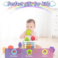MingKids Montessori Sensory Toys for 1 Year Old, 6 Pcs Baby Shape Sorter Early Learning Gift