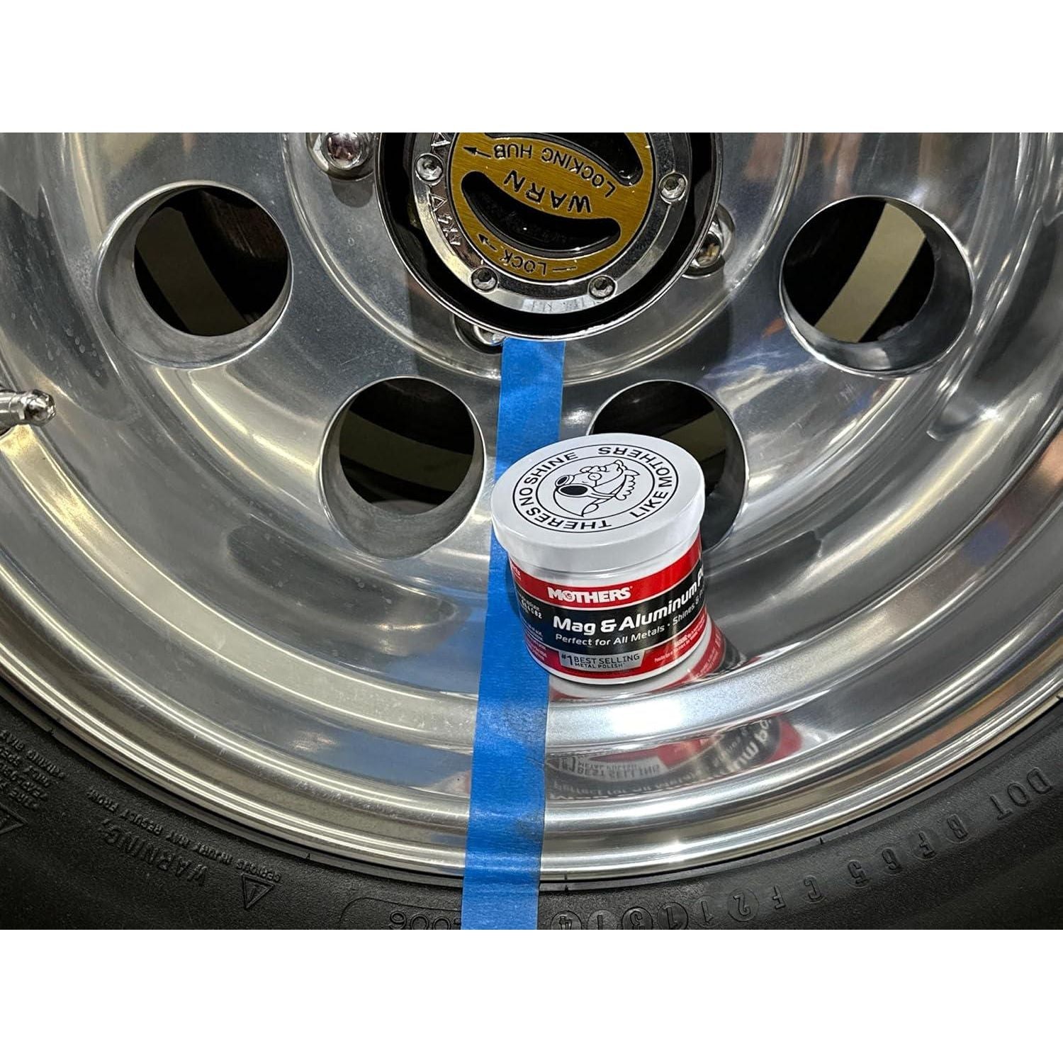 MOTHERS 05101 Mag And Aluminum Polish - 10 Oz,078175051011