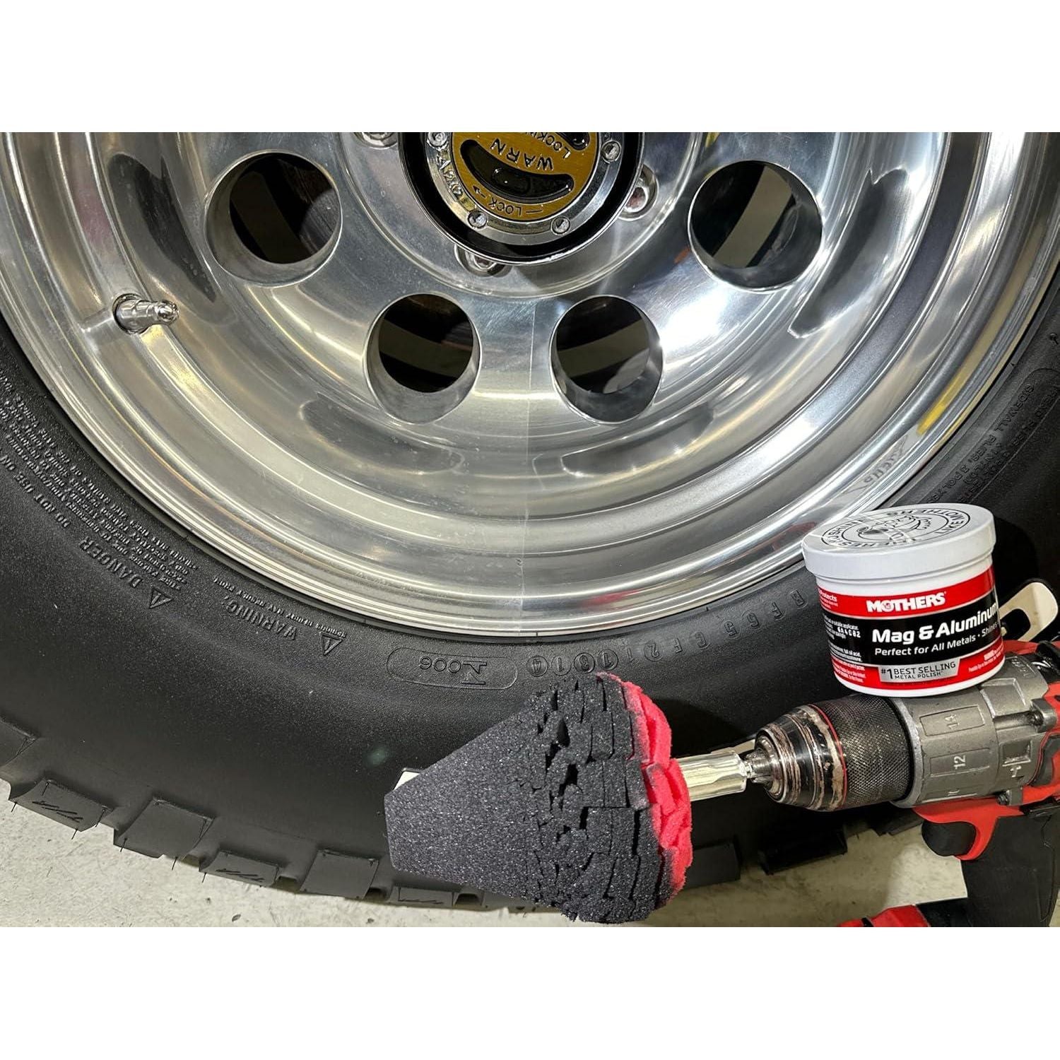 MOTHERS 05101 Mag And Aluminum Polish - 10 Oz,078175051011