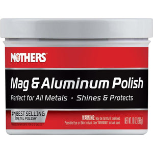 MOTHERS 05101 Mag And Aluminum Polish - 10 Oz,078175051011