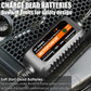 MOTOPOWER MP00205B 12V 1000mA Automatic Battery Charger, Battery Maintainer, Trickle Charger, And Battery Desulfator With Timer Protection - Black Edition,