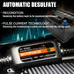 MOTOPOWER MP00205B 12V 1000mA Automatic Battery Charger, Battery Maintainer, Trickle Charger, And Battery Desulfator With Timer Protection - Black Edition,